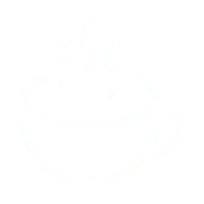 Kuvassa Vuokralaistutka- palvelun iconi, joka kuvastaa höyryävää kahvikuppia.
